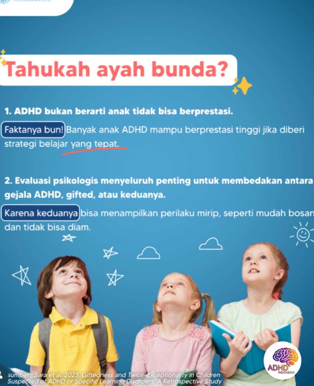 Peran Orang Tua dalam Mendampingi Anak ADHD di Kabupaten Pegunungan Arfak