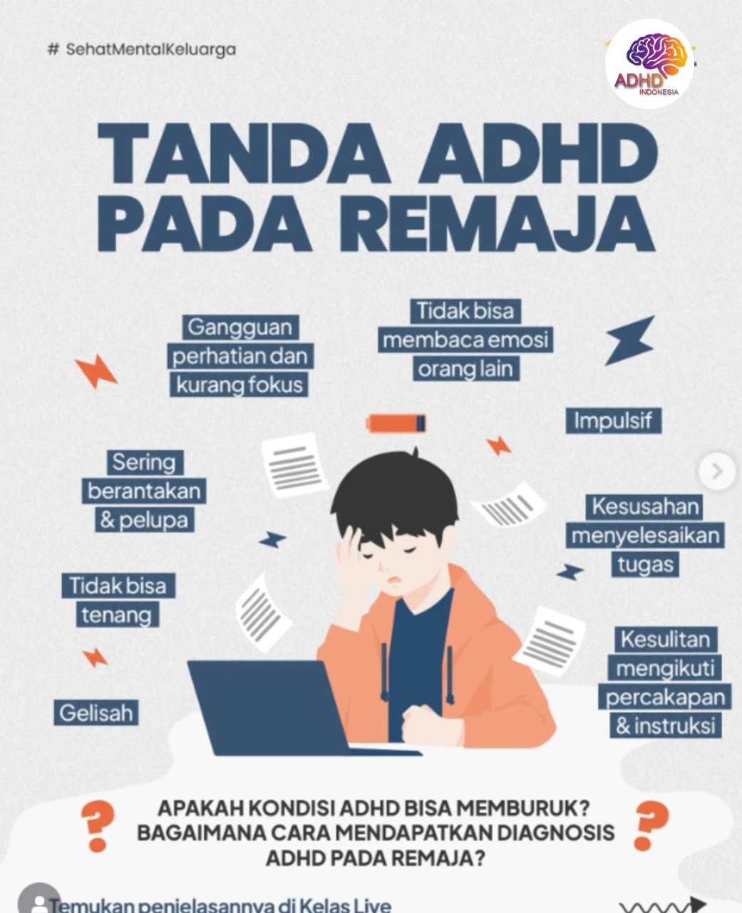 Screening ADHD Non-Diagnostik: Edukasi Awal bagi Orang Tua di Kabupaten Pegunungan Arfak