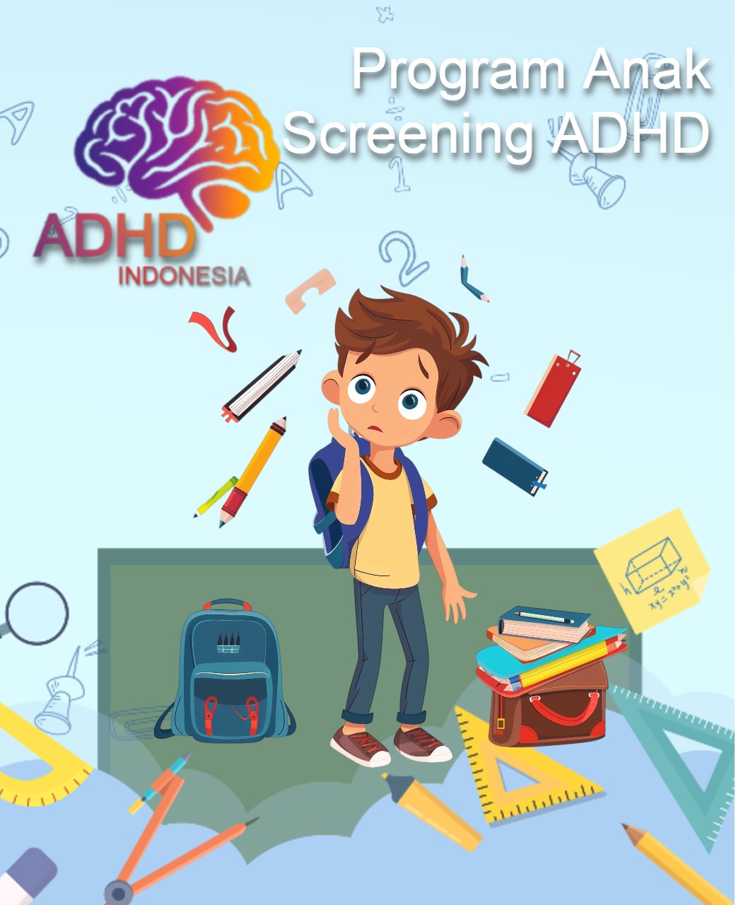 Program ADHD Indonesia Kabupaten Pegunungan Arfak Screening ADHD Non-Diagnostik